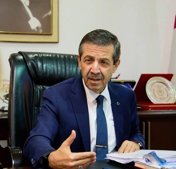 Foreign Minister Ertuğruloğlu gives interview to TAK | Turkish Republic of Northern Cyprus
