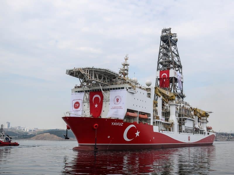 Turkish drilling ship