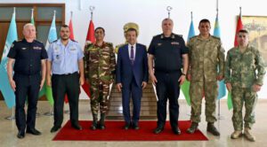 Minister Ertuğruloğlu receives military attachés