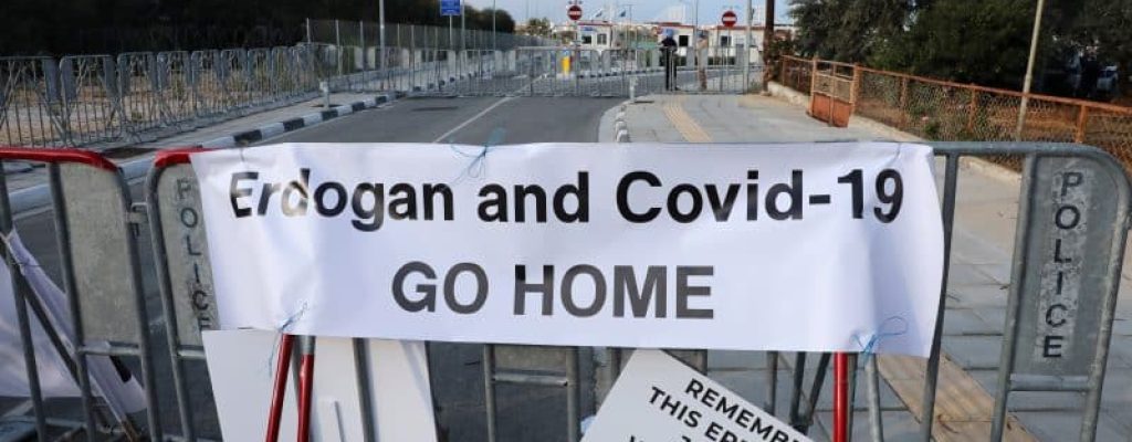 Erdogan says Cyprus to stay divided, visits ‘ghost town’ in Turkish-held north