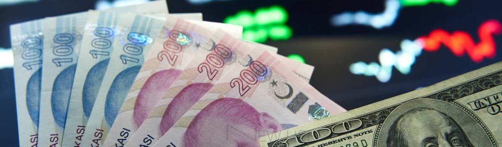 لیر ترکیه به دلار